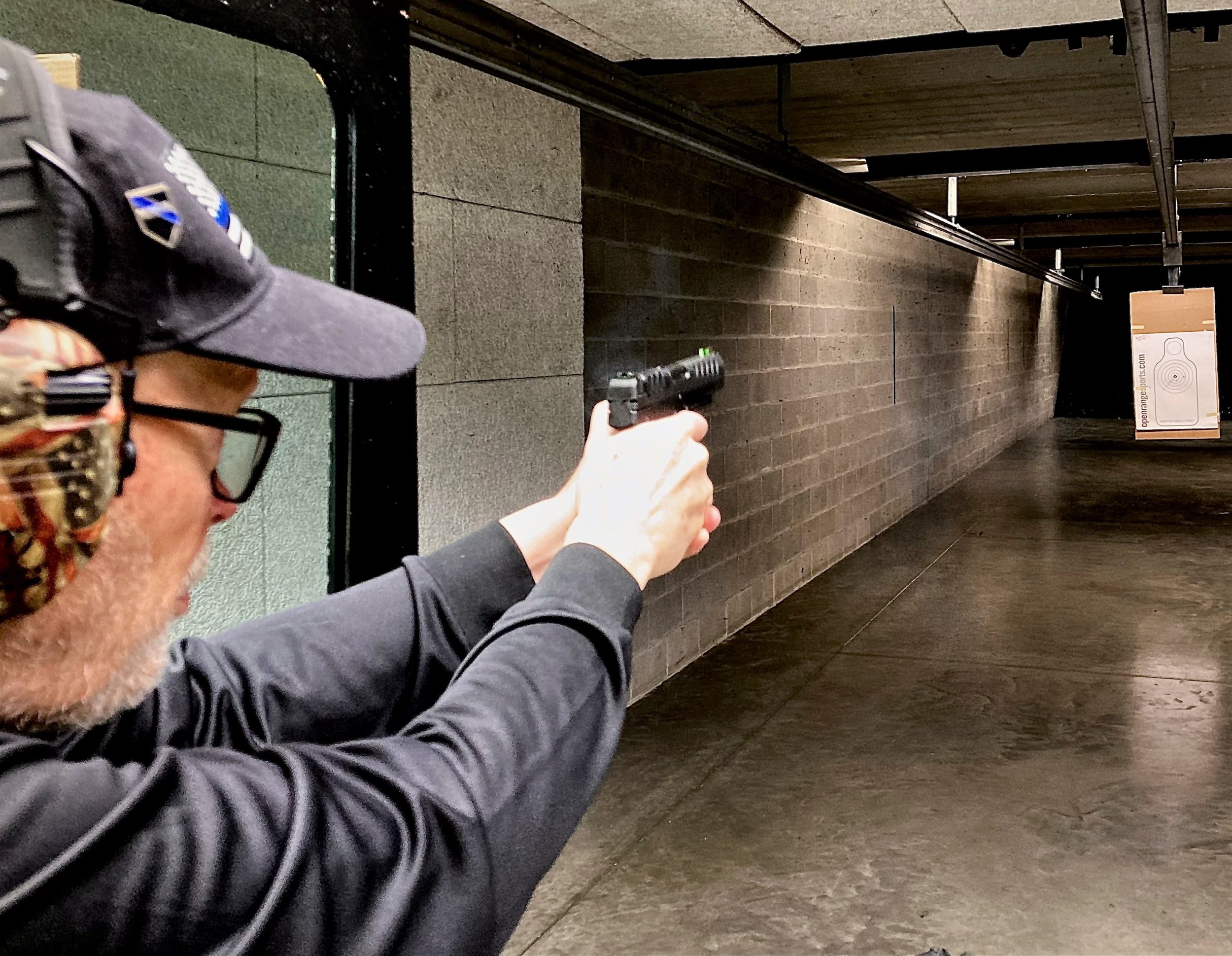 Shooting the P15 in and Indoor Range