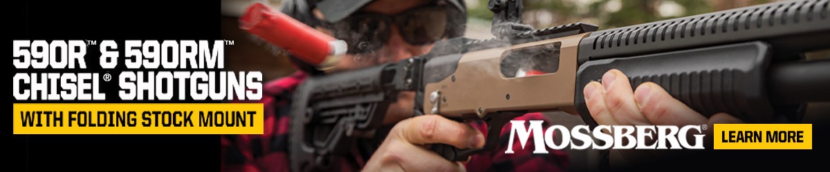 Mossberg 590 Chisel Shotgun Ad