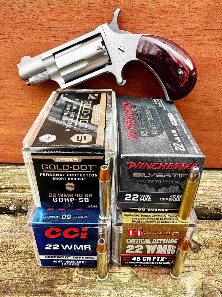 Photo of the ammunition used for testing