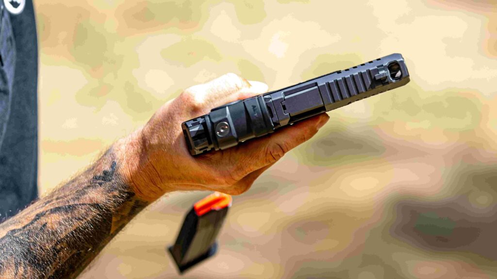 Speed drill with optic on CZ P10