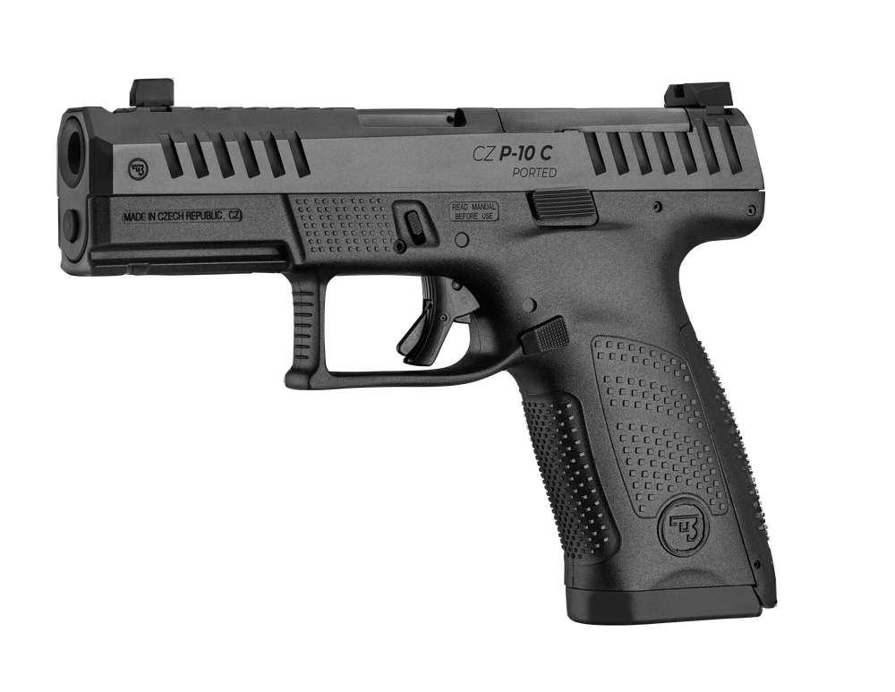 Side View of the CZ P10 Ported