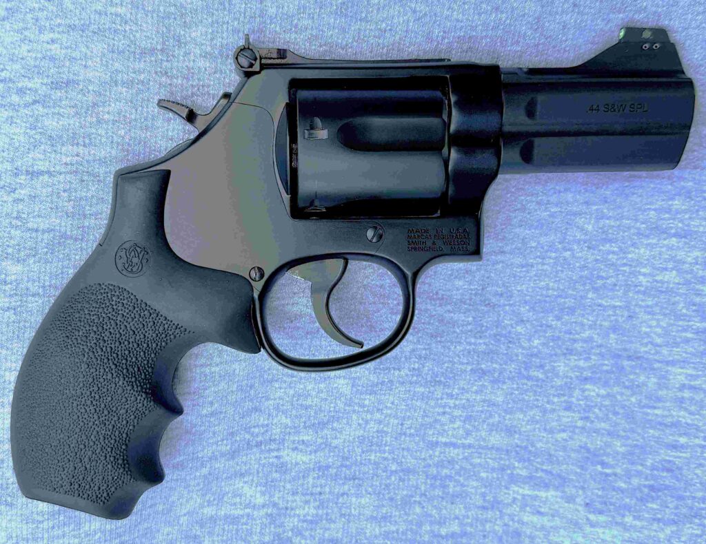 Left side profile of the .44 special 