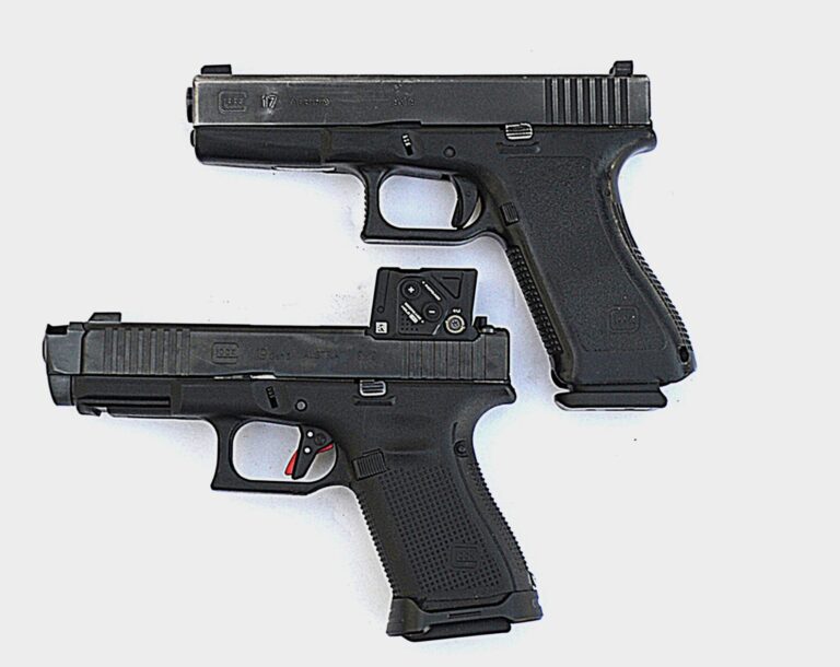 Photo of the Glock COA and standard Glock