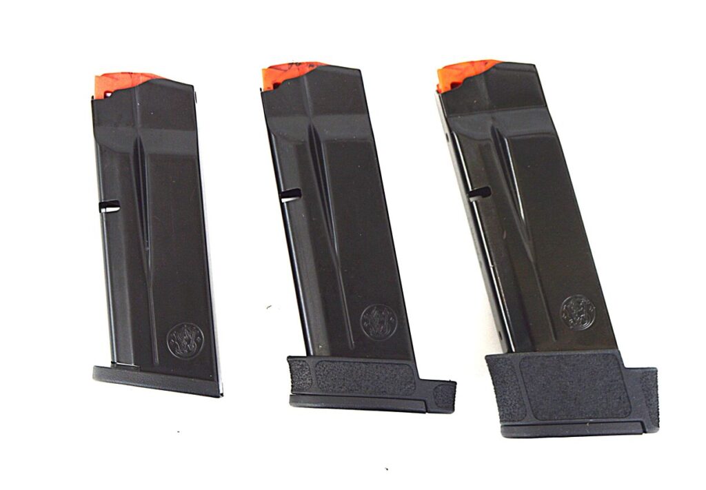 Photo of three magazine sizes