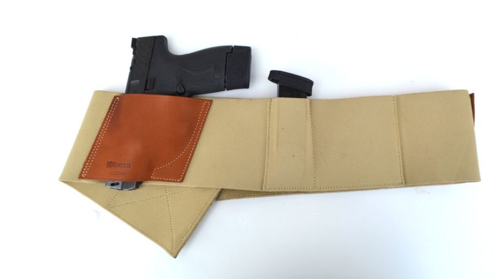 photo of belly band holster