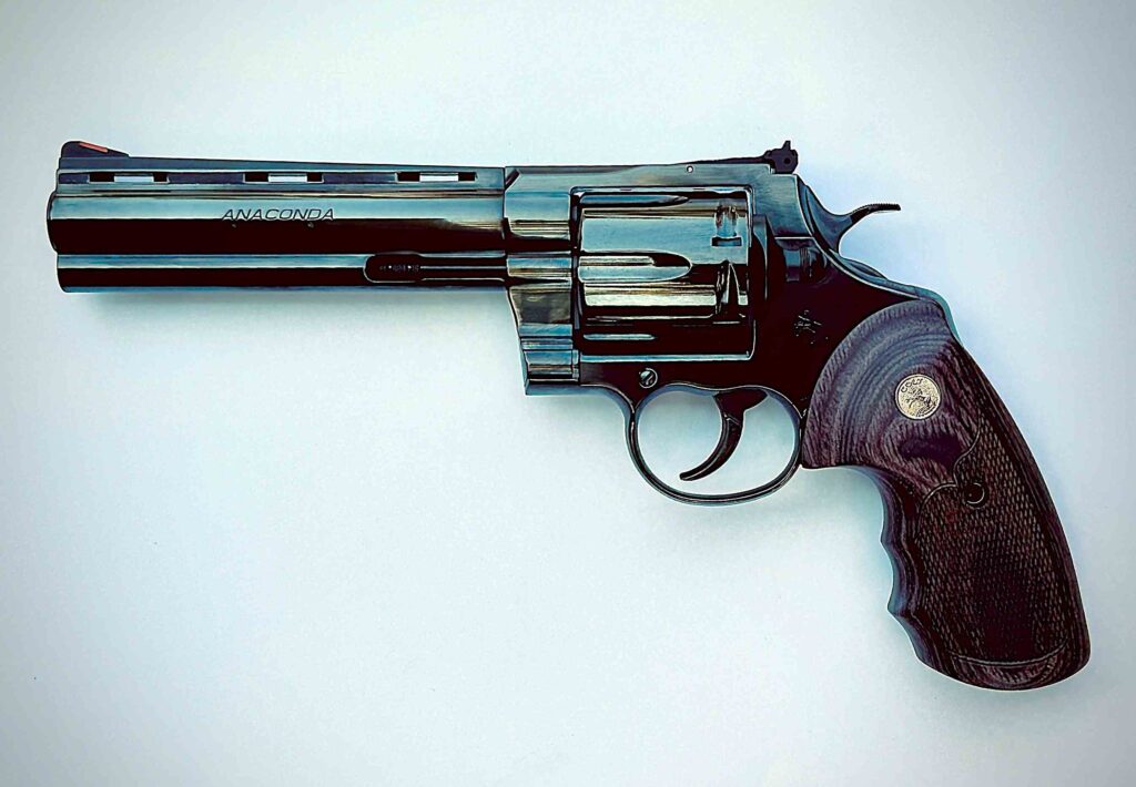 right side view of colt anaconda