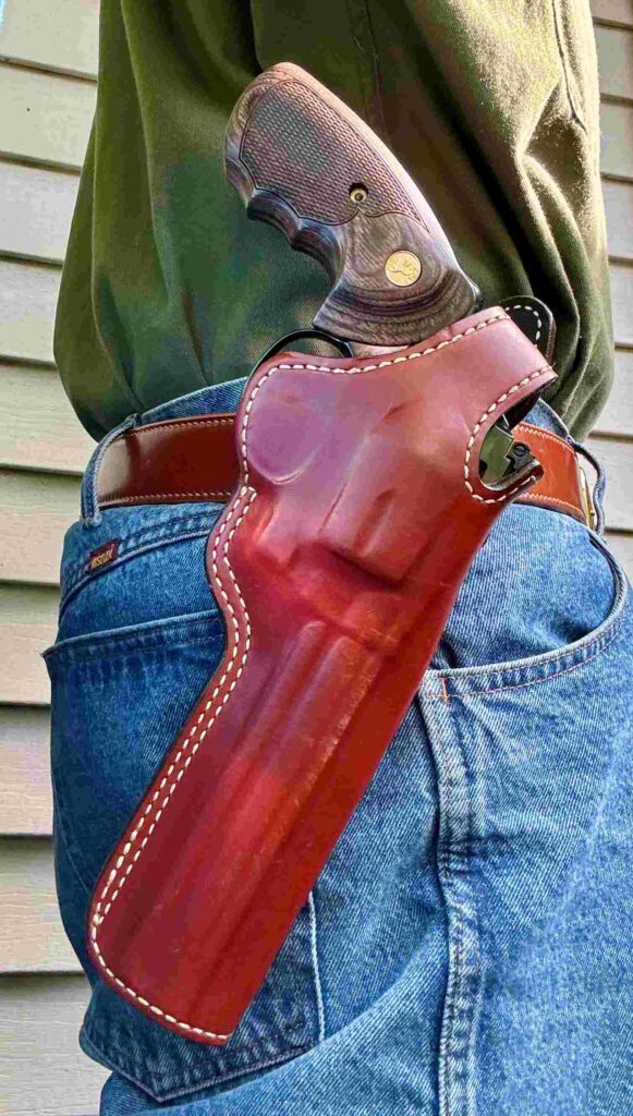 Colt anaconda in Desantis OWB holster