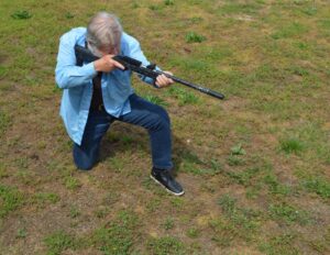 author shooting the ruger
